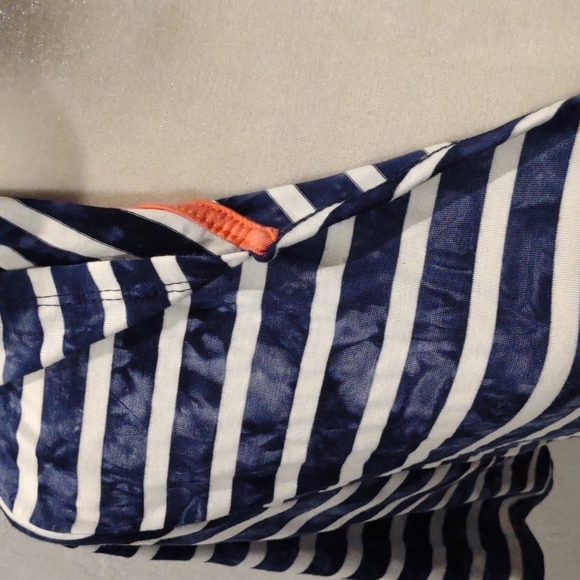 Saint Tropez West cover up 1x Blue White Stripe - Picture 2 of 6